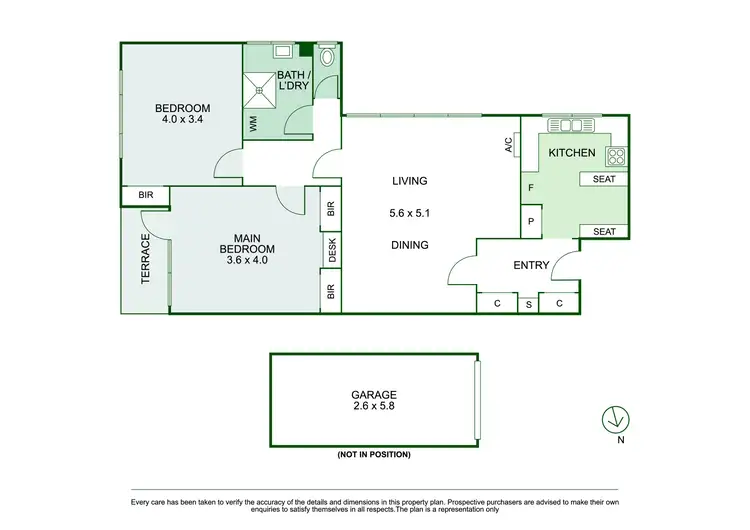 Floorplan of Homely apartment listing, 2/521 Orrong Road, Armadale VIC 3143