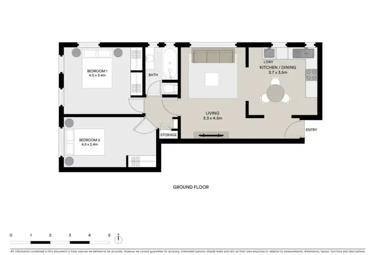 Floorplan of Homely apartment listing, 4/161 Victoria Road, Bellevue Hill NSW 2023