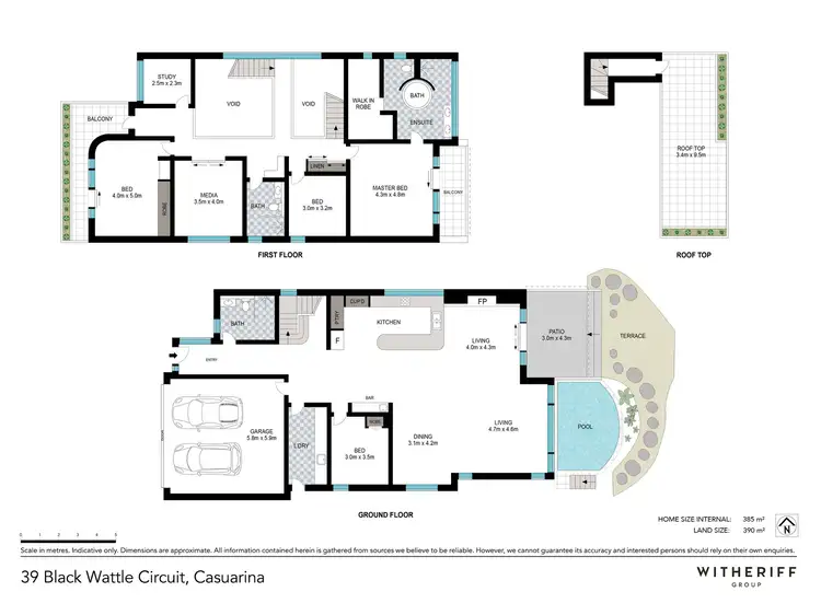 Floorplan of Homely house listing, 39 Black Wattle Circuit, Casuarina NSW 2487