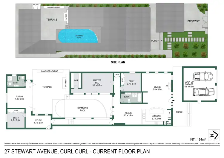 Floorplan of Homely house listing, 27 Stewart Avenue, Curl Curl NSW 2096