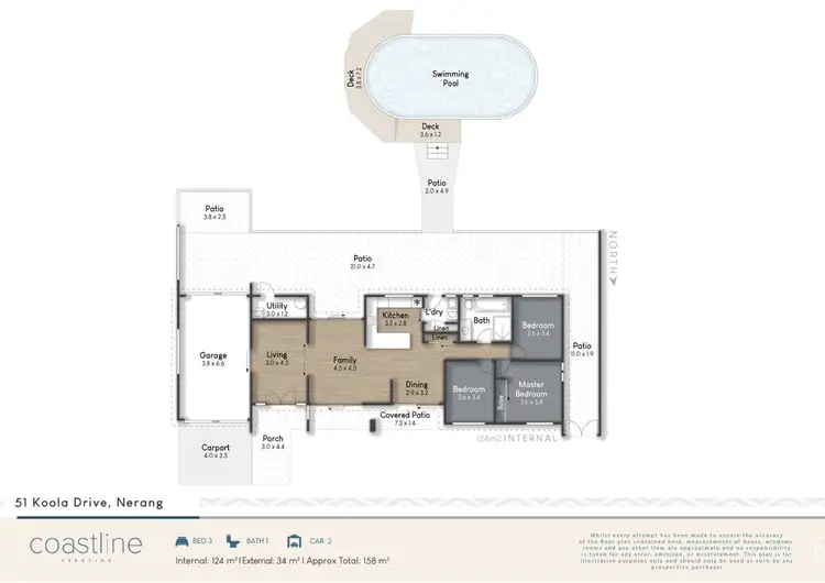 Floorplan of Homely house listing, 51 Koola Drive, Nerang QLD 4211