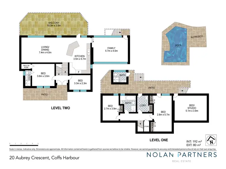 Floorplan of Homely house listing, 20 Aubrey Crescent, Coffs Harbour NSW 2450