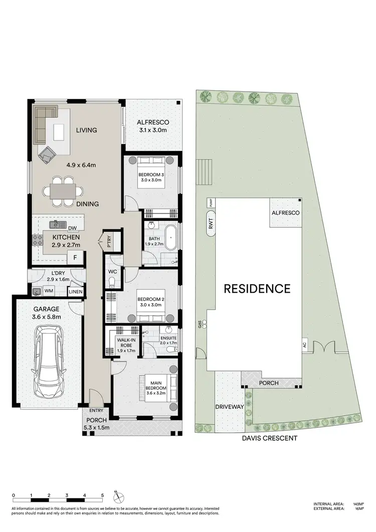 Floorplan of Homely house listing, 8 Davis Crescent, Mudgee NSW 2850