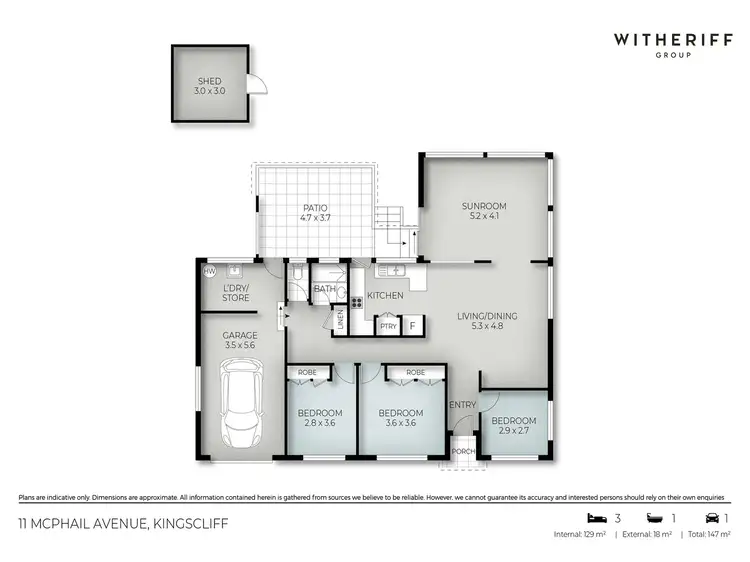 Floorplan of Homely house listing, 11 McPhail Avenue, Kingscliff NSW 2487