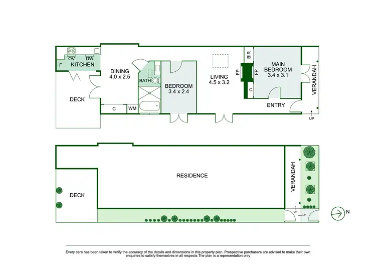 Floorplan of Homely house listing, 24 Spring Street, Prahran VIC 3181