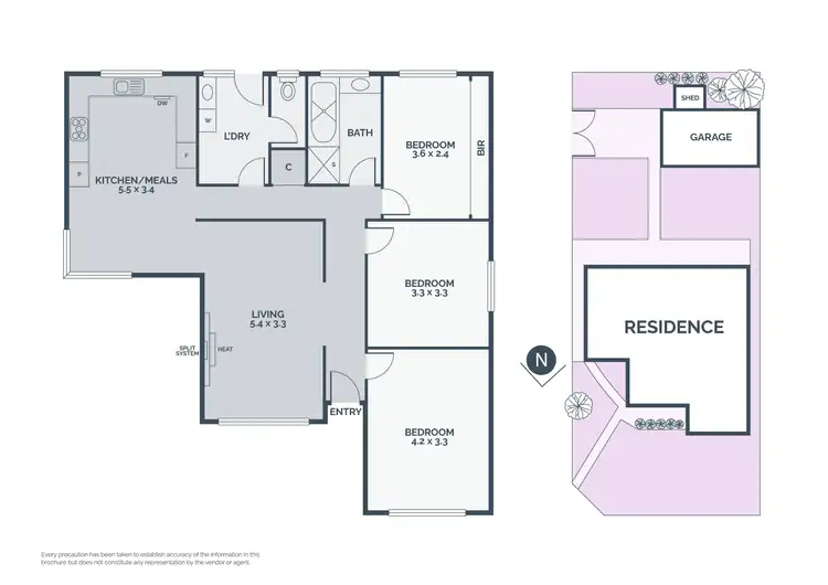 Floorplan of Homely house listing, 133 Spring Street, Thomastown VIC 3074
