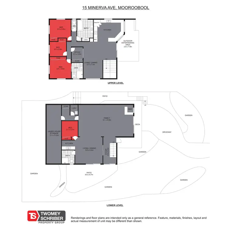 Floorplan of Homely house listing, 15 Minerva Avenue, Mooroobool QLD 4870