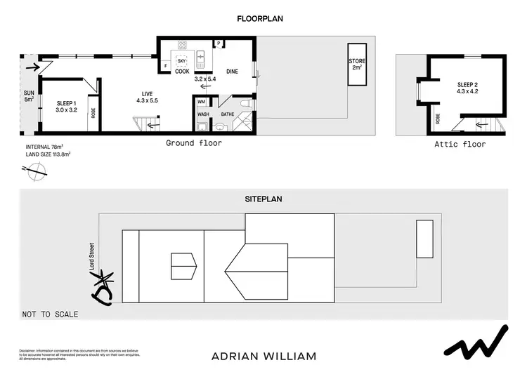 Floorplan of Homely house listing, 88 Lord Street, Newtown NSW 2042