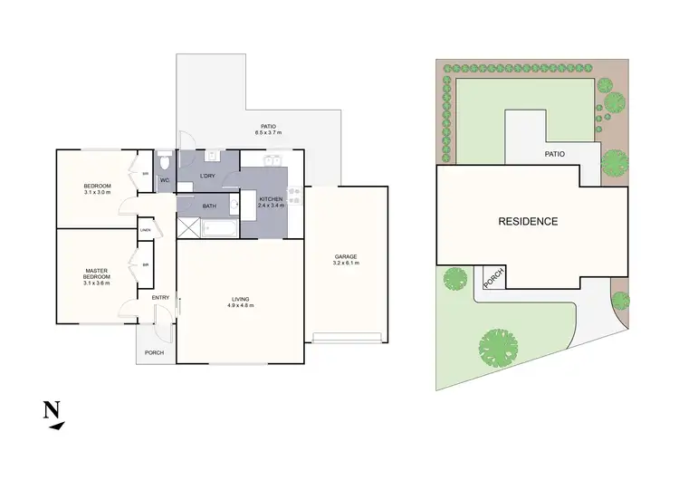Floorplan of Homely unit listing, 20/16-18 Hamilton Road, Bayswater North VIC 3153