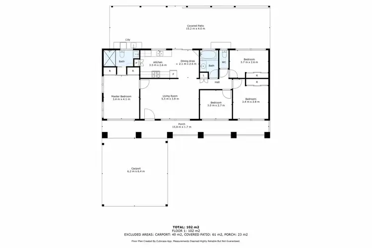 Floorplan of Homely house listing, 6 Rosecrans Avenue, Kirwan QLD 4817