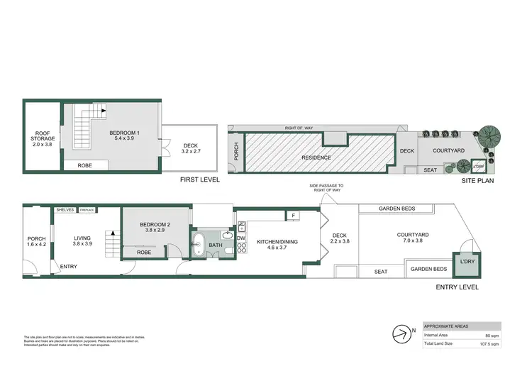 Floorplan of Homely house listing, 21 Nelson Street, Rozelle NSW 2039