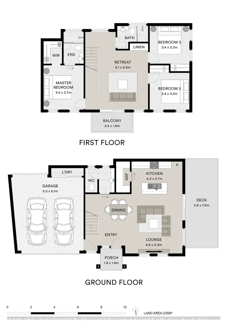 Floorplan of Homely house listing, 11 Woolbrae Place, Highton VIC 3216