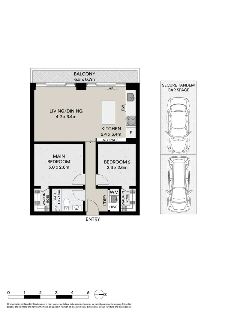 Floorplan of Homely apartment listing, 4/1 Duke Street, St Kilda VIC 3182