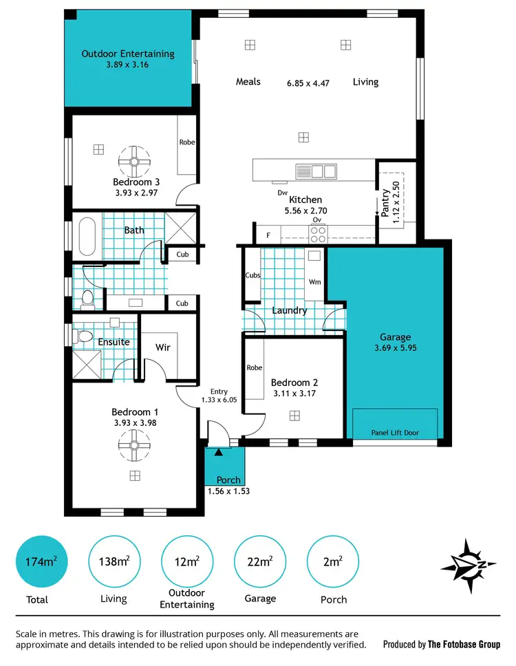 Floorplan of Homely house listing, 3 Frank Street, Oaklands Park SA 5046