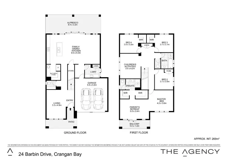 Floorplan of Homely house listing, 24 Barbin Drive, Crangan Bay NSW 2259