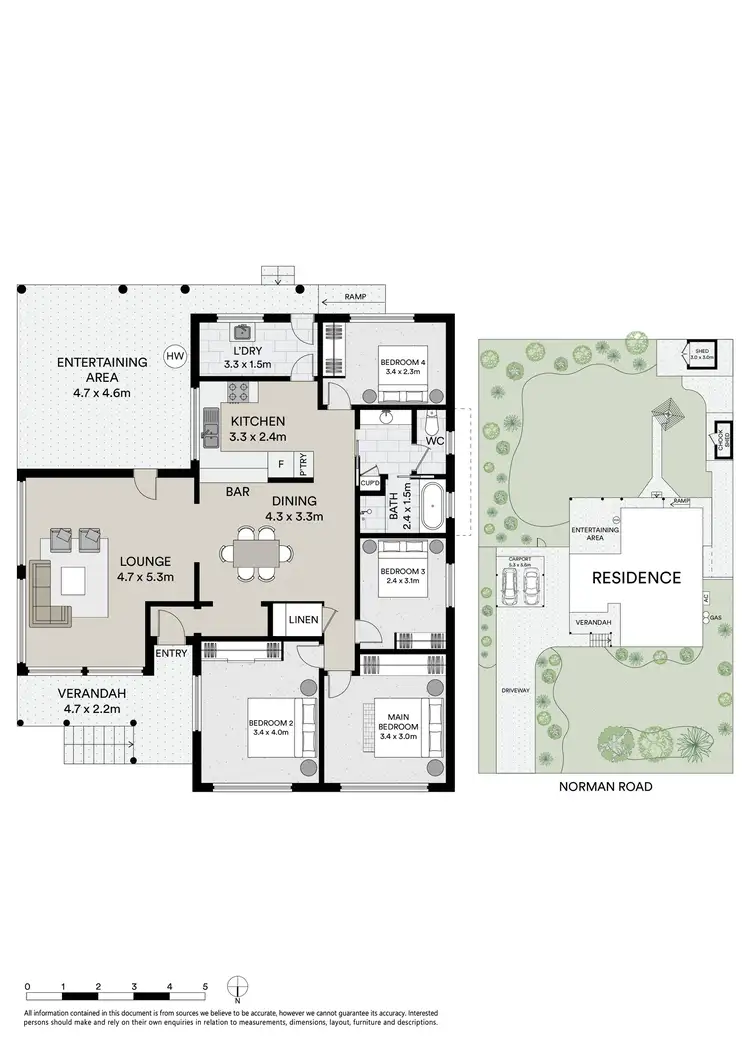 Floorplan of Homely house listing, 17 Norman Road, Mudgee NSW 2850
