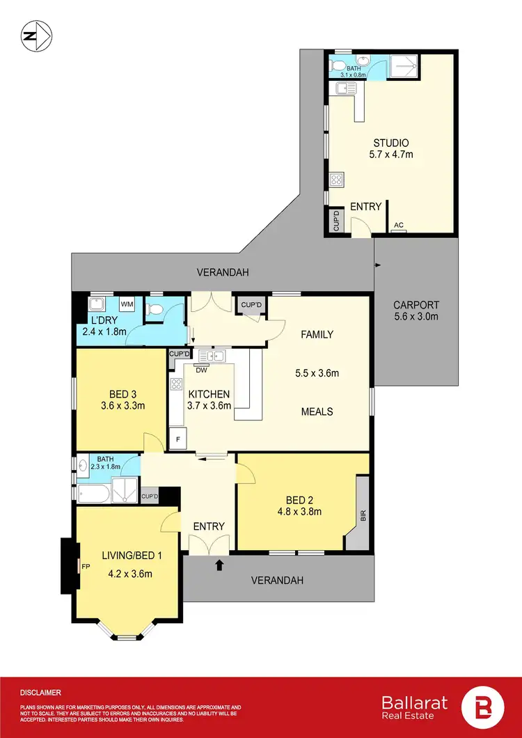 Floorplan of Homely house listing, 820 Geelong Road, Canadian VIC 3350