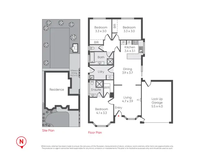 Floorplan of Homely house listing, 30 Macneil Drive, Altona Meadows VIC 3028