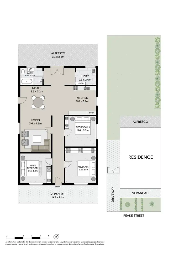 Floorplan of Homely house listing, 14 Peake Street, Golden Point VIC 3350