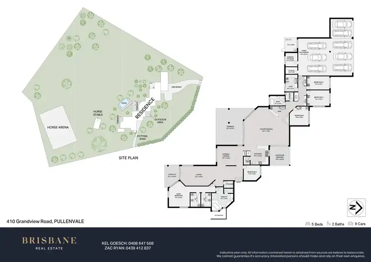 Floorplan of Homely rural property listing, 410 Grandview Road, Pullenvale QLD 4069