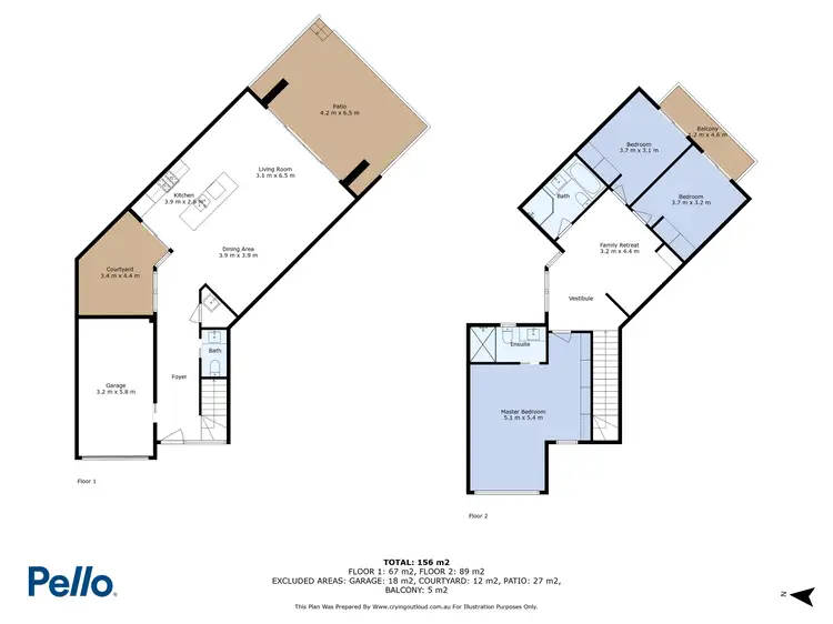 Floorplan of Homely townhouse listing, 39C Agincourt Road, Marsfield NSW 2122