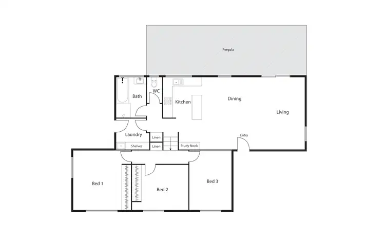 Floorplan of Homely house listing, 8 Ammon Place, Kambah ACT 2902