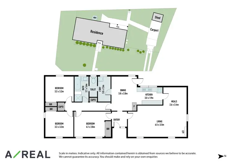 Floorplan of Homely house listing, 33 Coleen Street, Yallambie VIC 3085