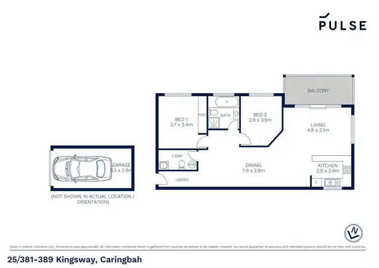 Floorplan of Homely apartment listing, 25/381-389 Kingsway, Caringbah NSW 2229