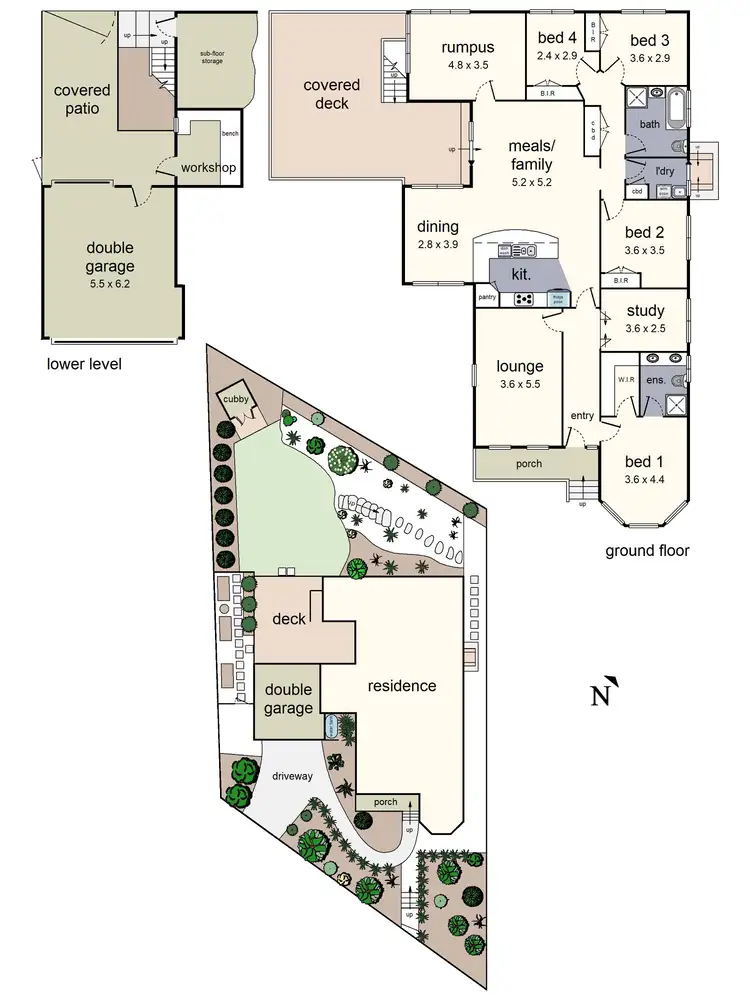 Floorplan of Homely house listing, 15 Candlebark Circuit, Lilydale VIC 3140