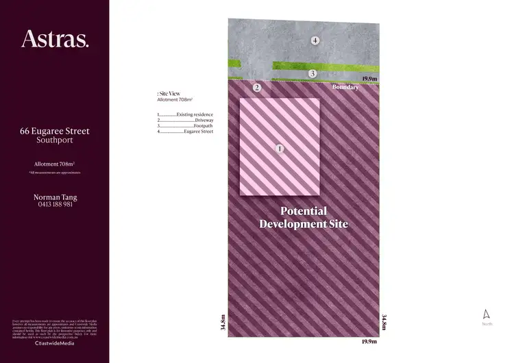 Floorplan of Homely house listing, 66 Eugaree Street, Southport QLD 4215