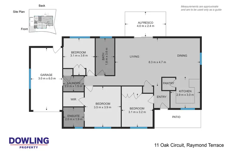 Floorplan of Homely house listing, 11 Oak Circuit, Raymond Terrace NSW 2324
