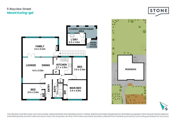 Floorplan of Homely house listing, 6 Bayview Street, Mount Kuring-Gai NSW 2080