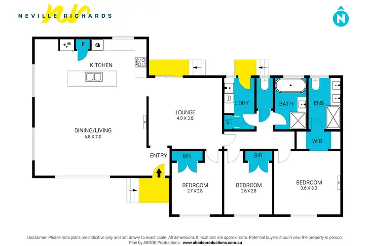 Floorplan of Homely house listing, 105 Beacon Point Road, Clifton Springs VIC 3222
