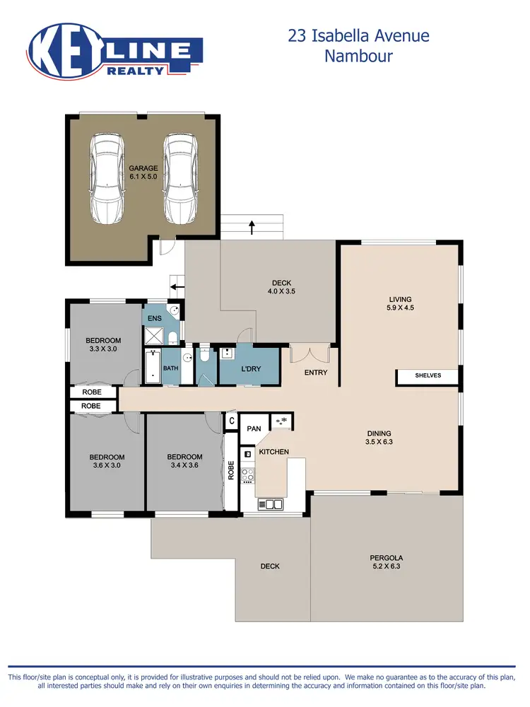 Floorplan of Homely house listing, 23 Isabella Avenue, Nambour QLD 4560