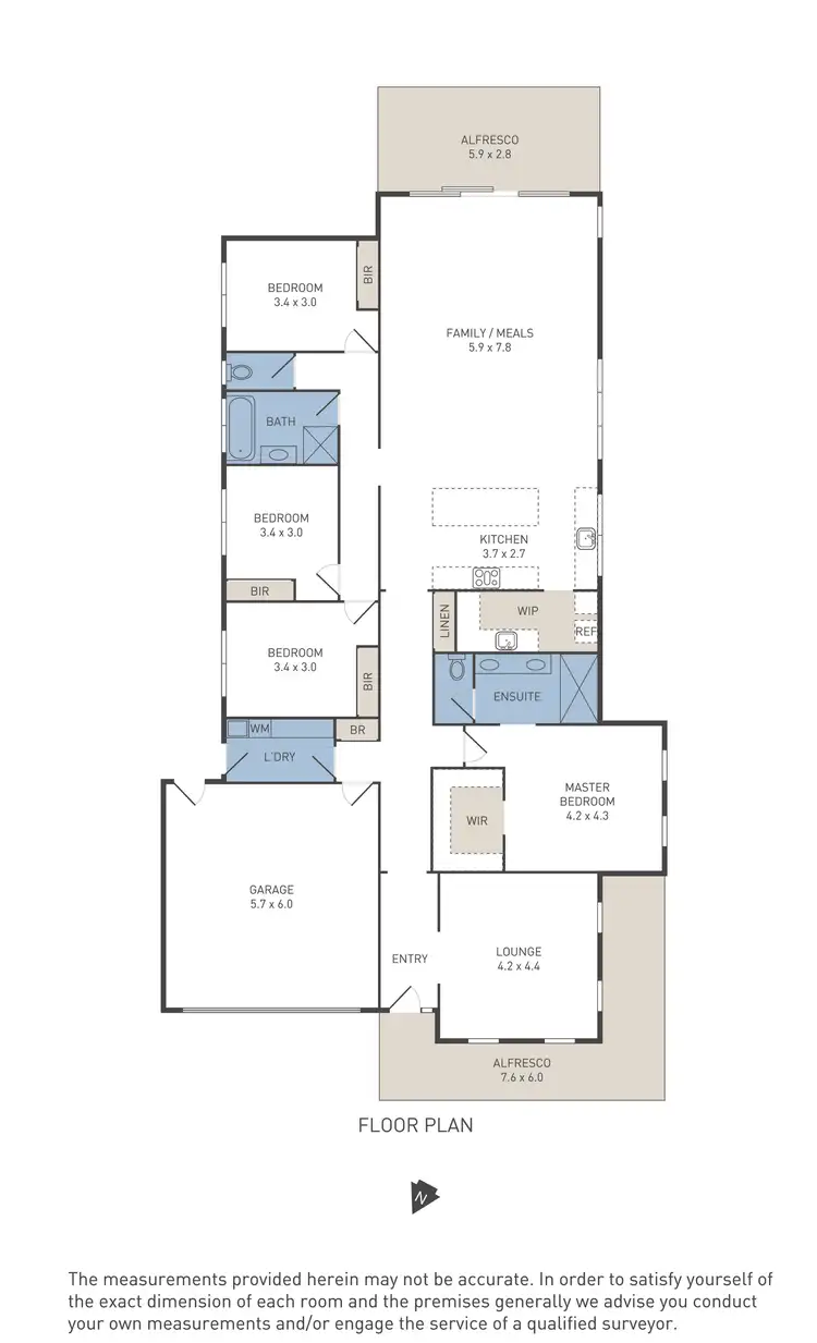 Floorplan of Homely house listing, 7 Allium Street, Werribee VIC 3030