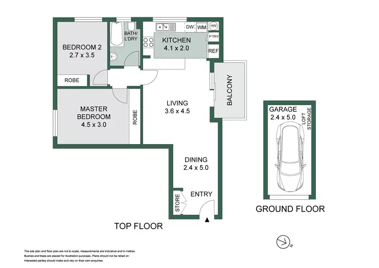 Floorplan of Homely apartment listing, 12/3-7 Ralston Street, Lane Cove NSW 2066