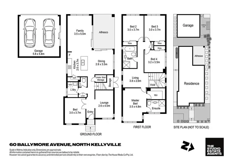 Floorplan of Homely house listing, 60 Ballymore Avenue, North Kellyville NSW 2155