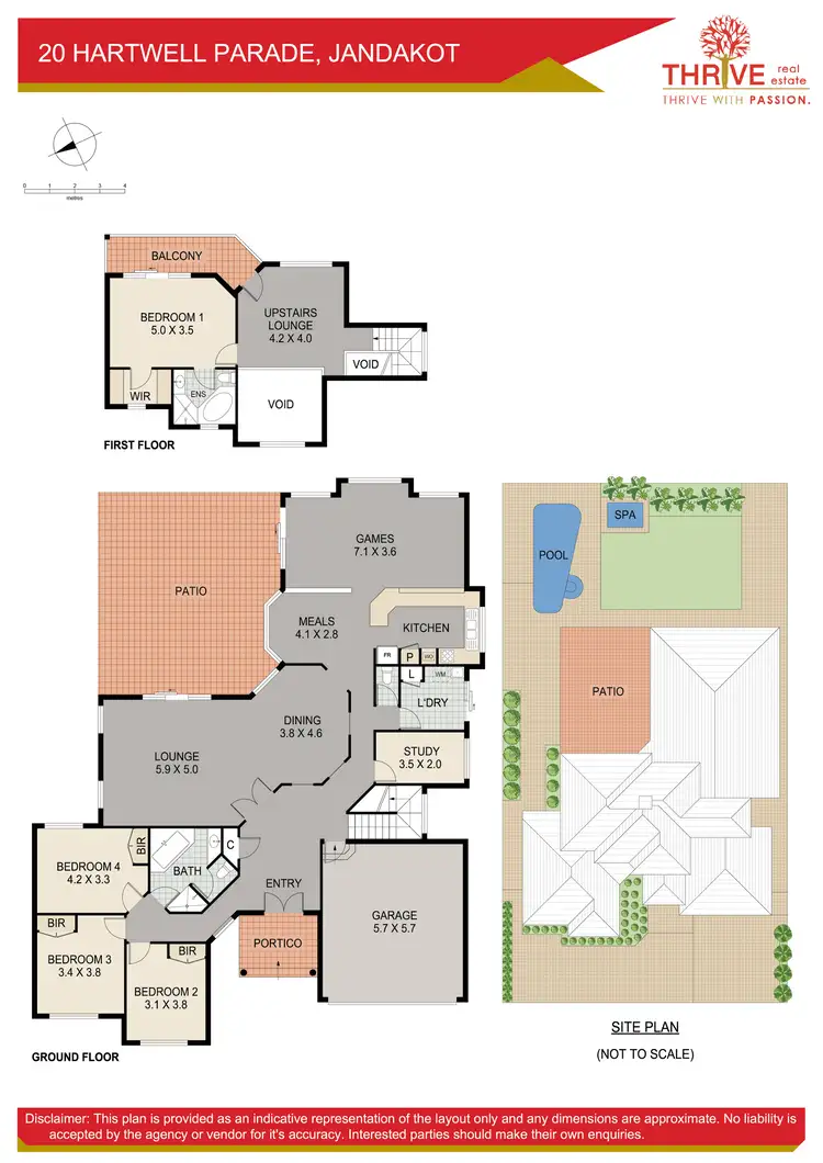 Floorplan of Homely house listing, 20 Hartwell Parade, Jandakot WA 6164