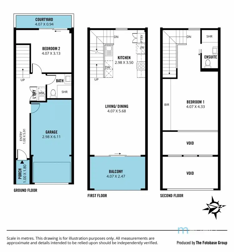 Floorplan of Homely townhouse listing, 39 Digital Drive, Tonsley SA 5042
