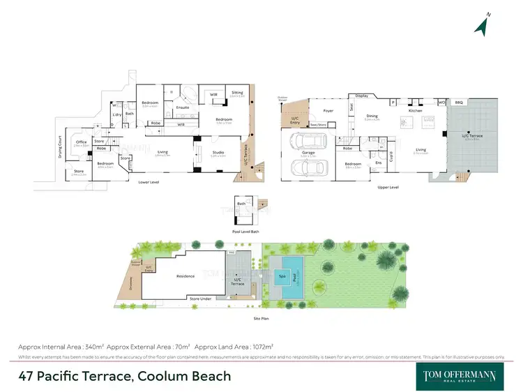 Floorplan of Homely house listing, 47 Pacific Terrace, Coolum Beach QLD 4573