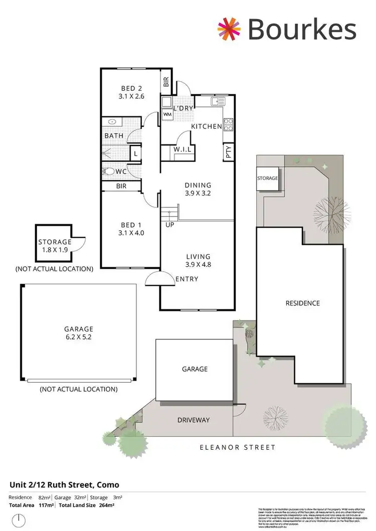 Floorplan of Homely house listing, 2/12 Ruth Street, Como WA 6152