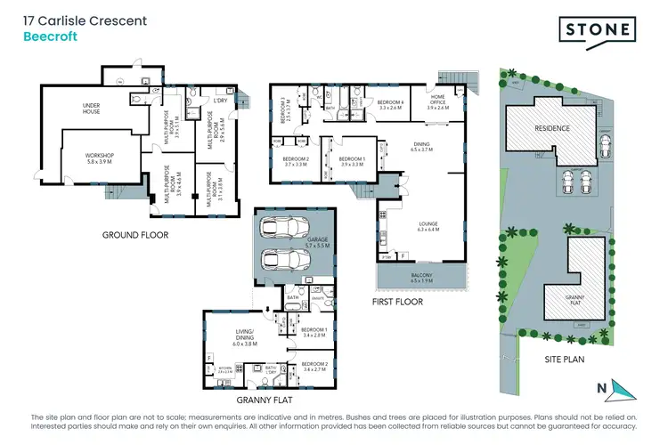 Floorplan of Homely house listing, 17 Carlisle Crescent, Beecroft NSW 2119