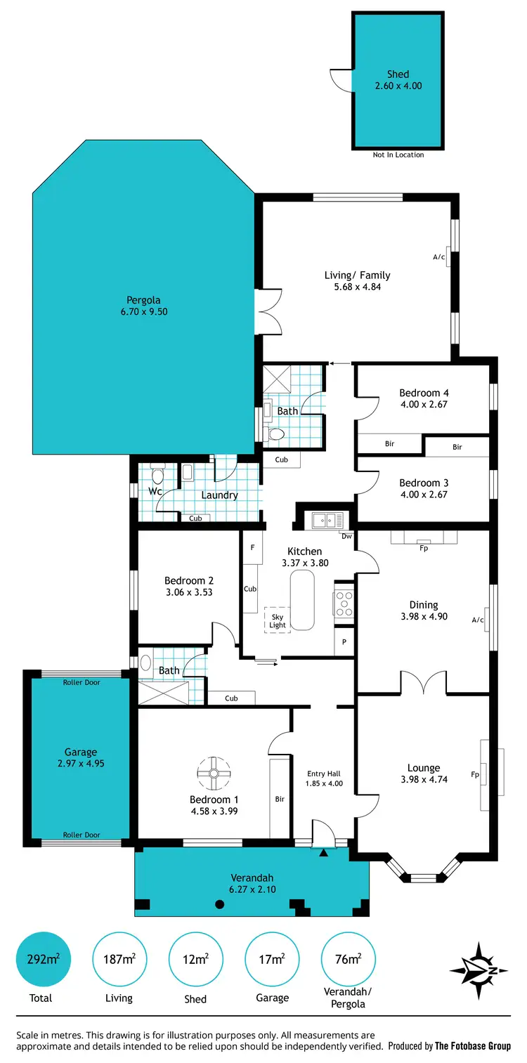 Floorplan of Homely house listing, 2 Thanet Street, Brooklyn Park SA 5032