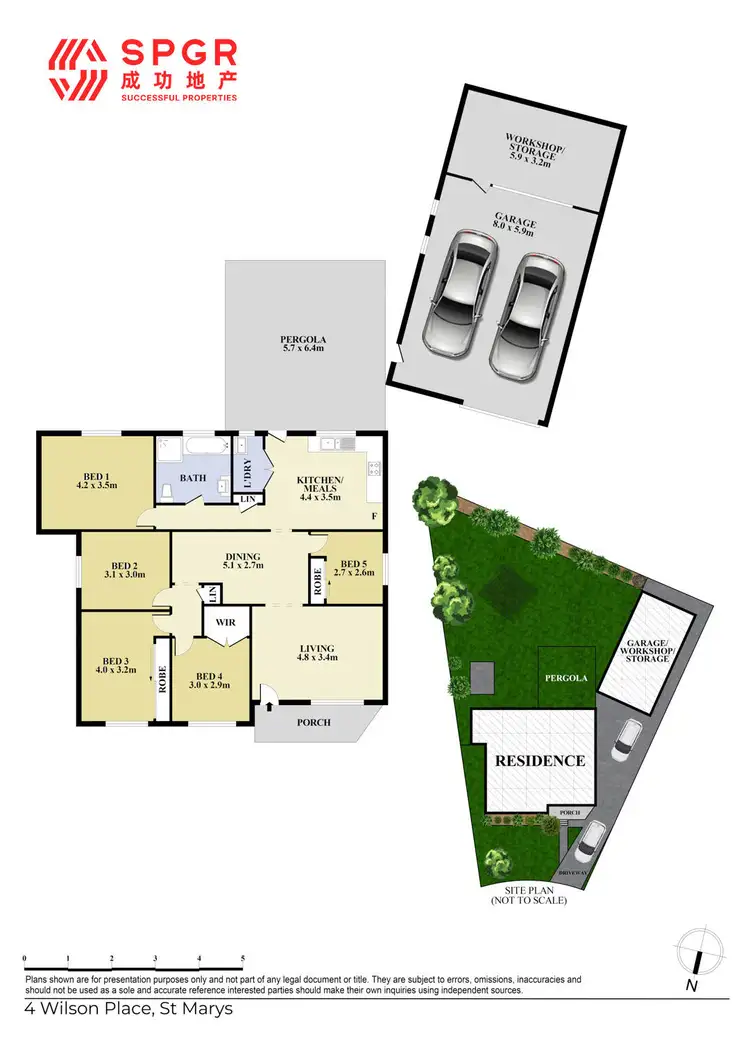 Floorplan of Homely house listing, 4 Wilson Place, St Marys NSW 2760