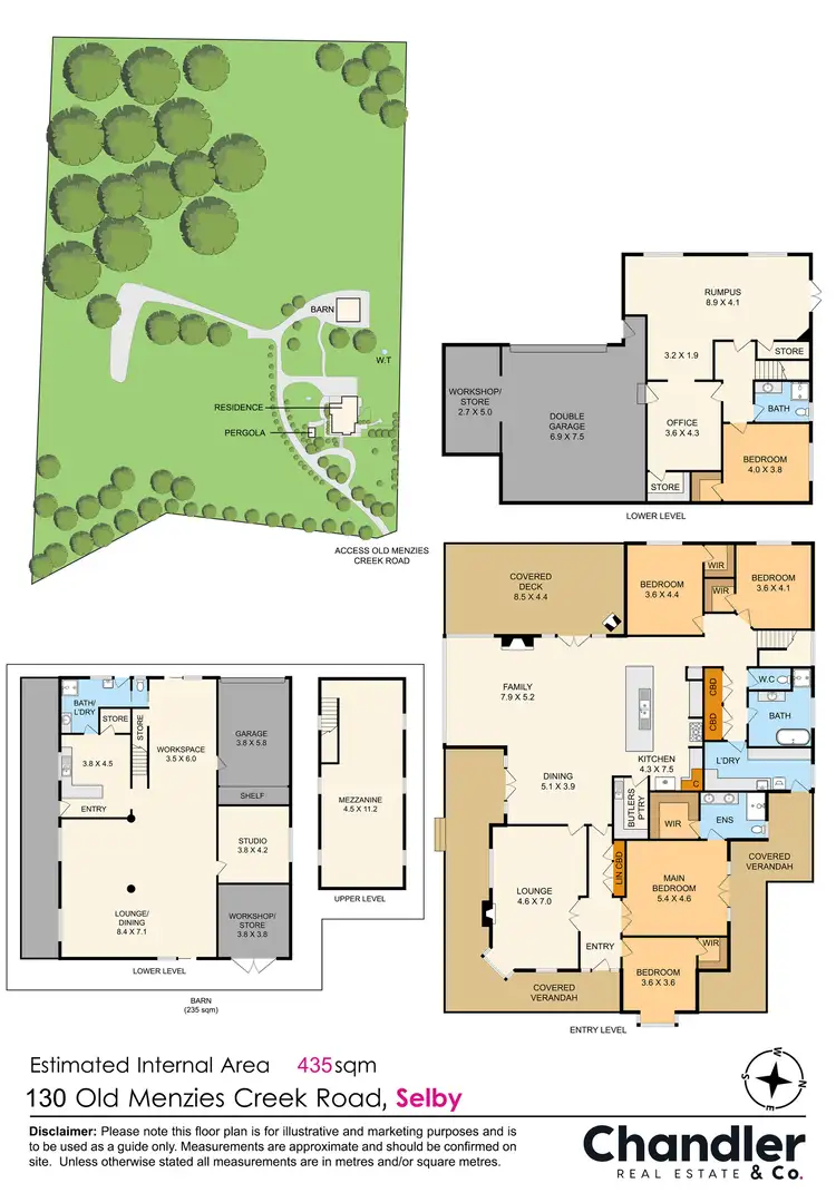 Floorplan of Homely house listing, 130 Old Menzies Creek Road, Selby VIC 3159