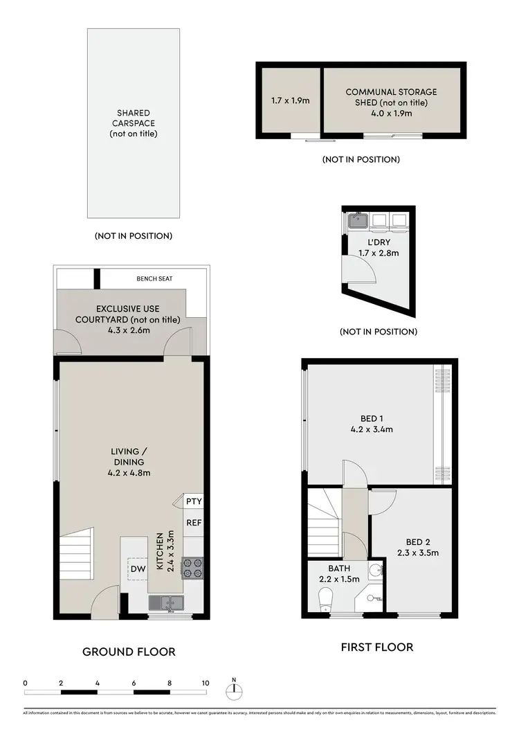 Floorplan of Homely townhouse listing, 1/14 Gunnamatta Road, Cronulla NSW 2230