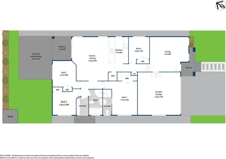 Floorplan of Homely house listing, 15 Moorgate Street, Tallawong NSW 2762