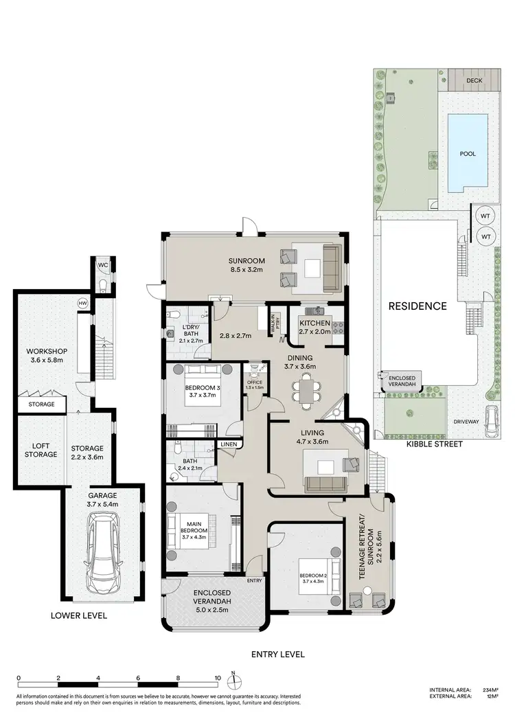 Floorplan of Homely house listing, 4 Kibble Street, Gosford NSW 2250