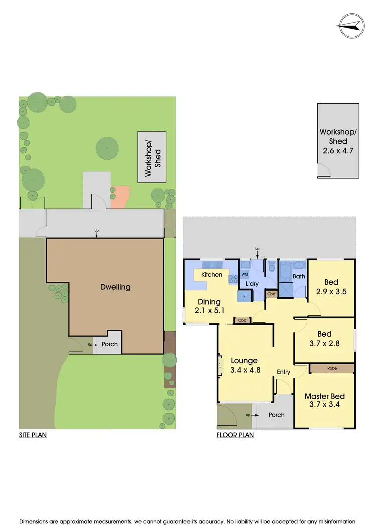 Floorplan of Homely house listing, 8 Seventh Avenue, Altona North VIC 3025