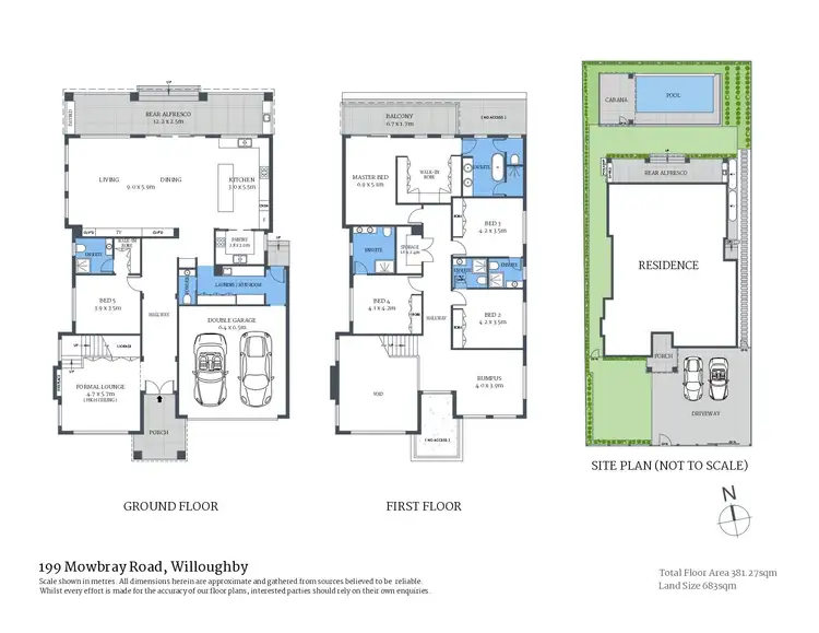 Floorplan of Homely house listing, 199 Mowbray Road, Willoughby NSW 2068